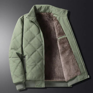Nolan | Veste avec col montant et motif en losange