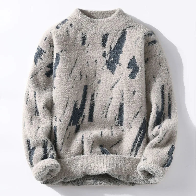 Arnold | Pull à col roulé mi-haut en cachemire au style streetwear