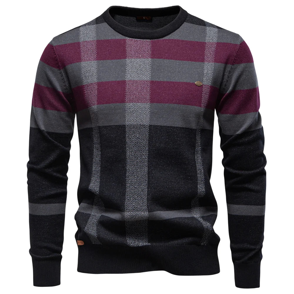 Rosenfeld | Pull pour hommes avec design en diamant