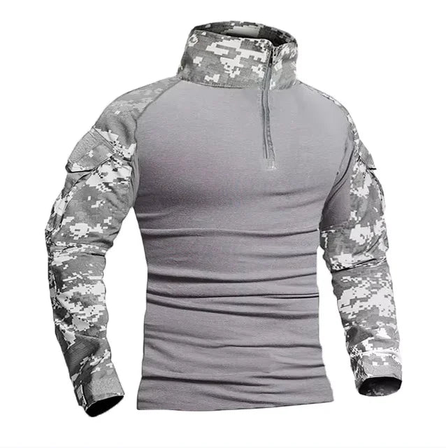 George | Pull militaire avec fermeture éclair