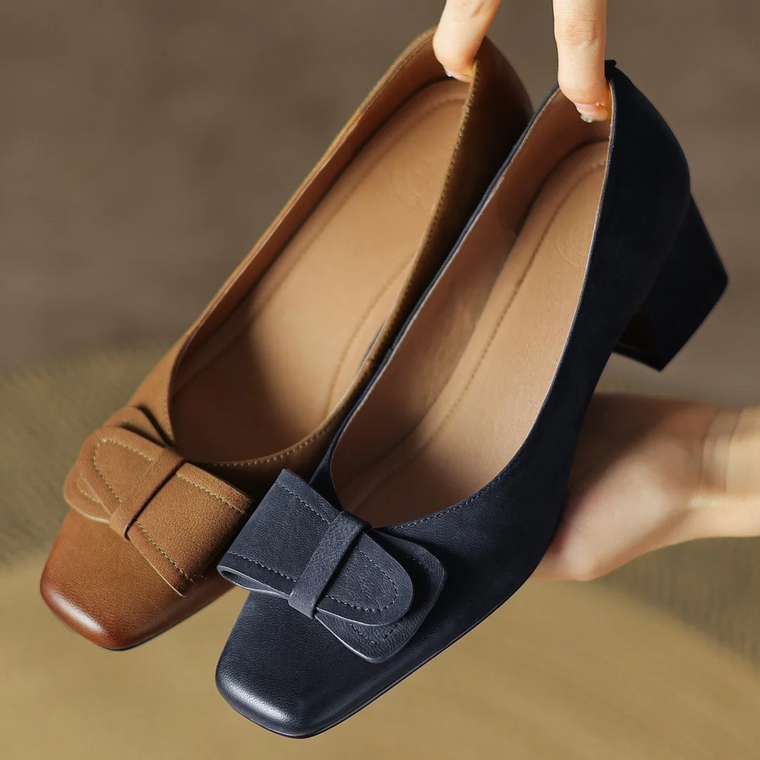 Roselle Talons en cuir