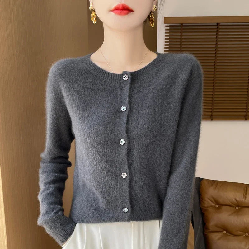 Rio | Cardigan à col rond et boutons