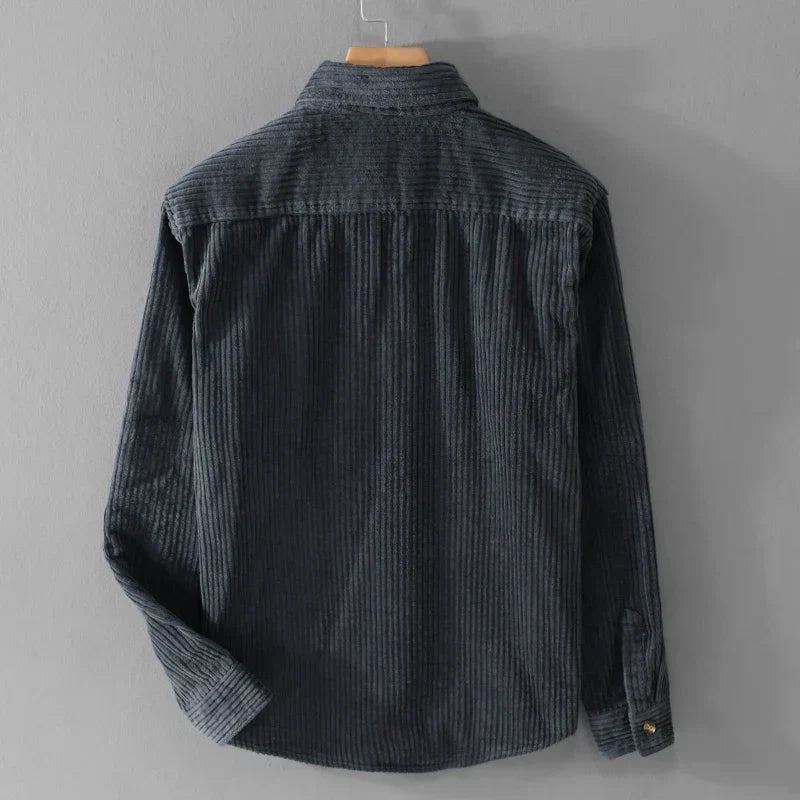 Hanz | Chemise en velours côtelé à manches longues