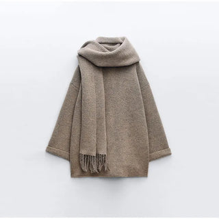 Sophie | Ensemble manteau avec écharpe Kappa