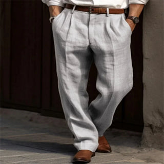Corsaro - Pantalons Sartoriaux en Lin