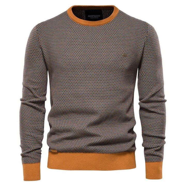 Steinmann | Pull pour hommes avec motif en losanges