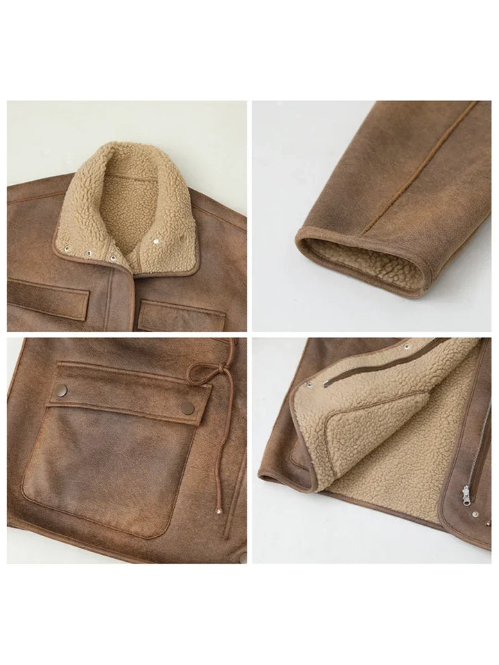 Dagny | Veste d'hiver moderne à double boutonnage