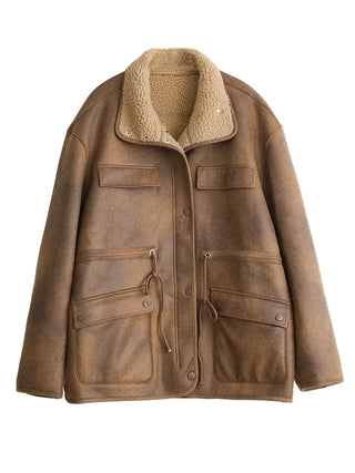 Dagny | Veste d'hiver moderne à double boutonnage