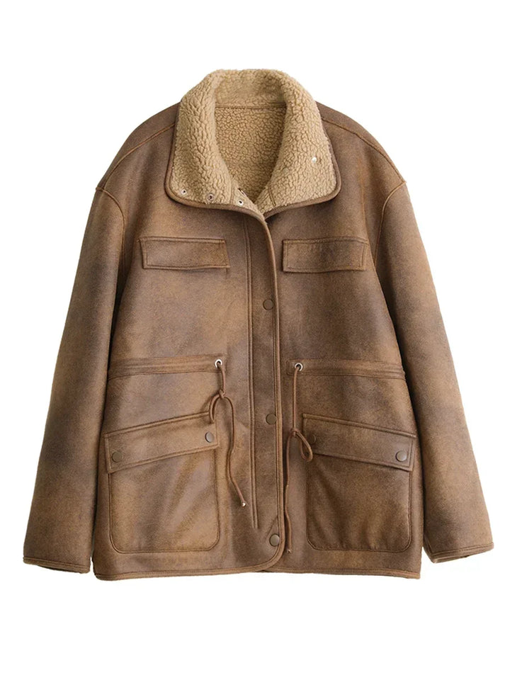 Dagny | Veste d'hiver moderne à double boutonnage