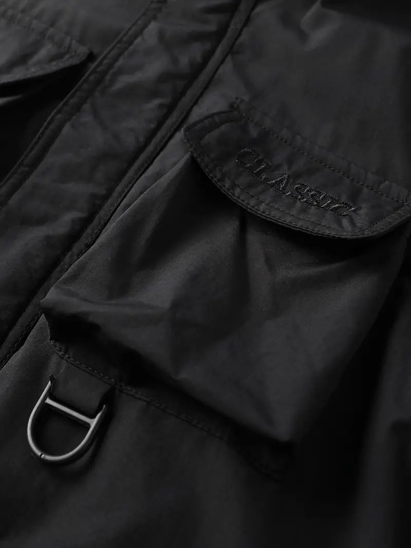 Evra | Veste coupe-vent 2-en-1 avec gants intégrés