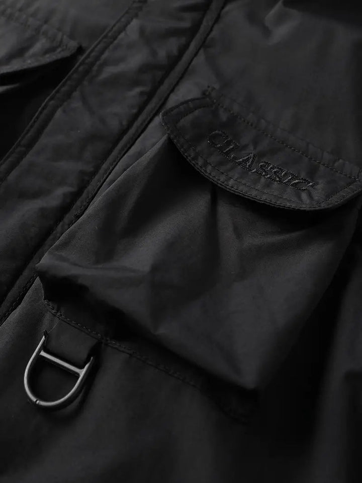 Evra | Veste coupe-vent 2-en-1 avec gants intégrés