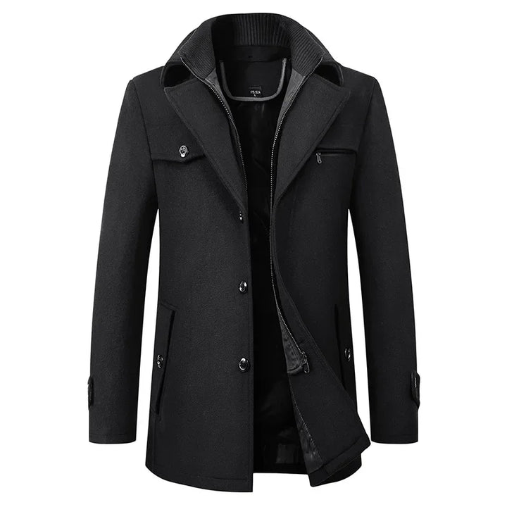 Stephon | Manteau d'affaires décontracté épais