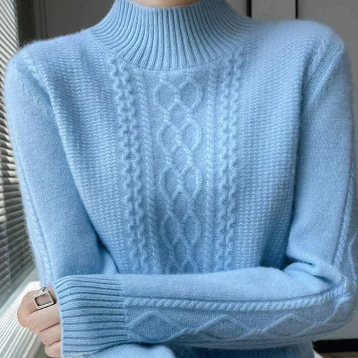 Fluffonia™| Pull Col Roulé