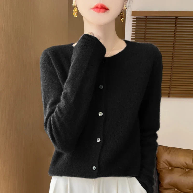 Rio | Cardigan à col rond et boutons