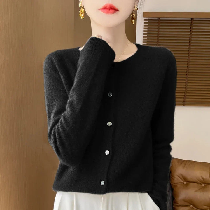 Rio | Cardigan à col rond et boutons