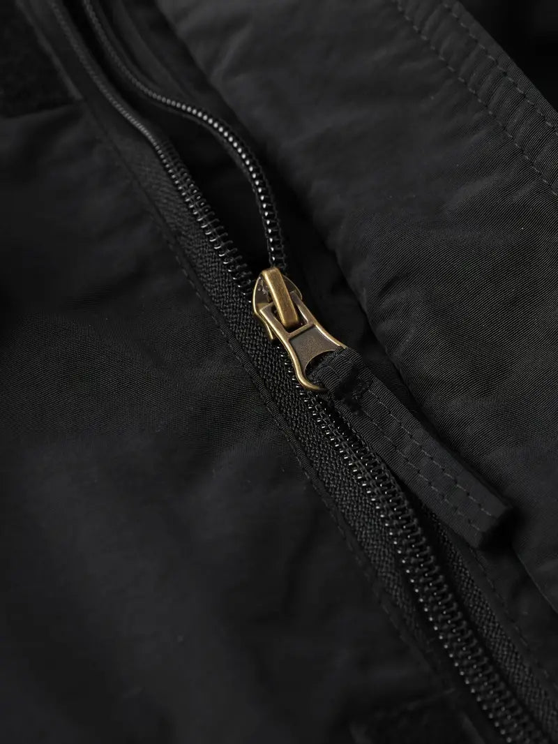 Evra | Veste coupe-vent 2-en-1 avec gants intégrés