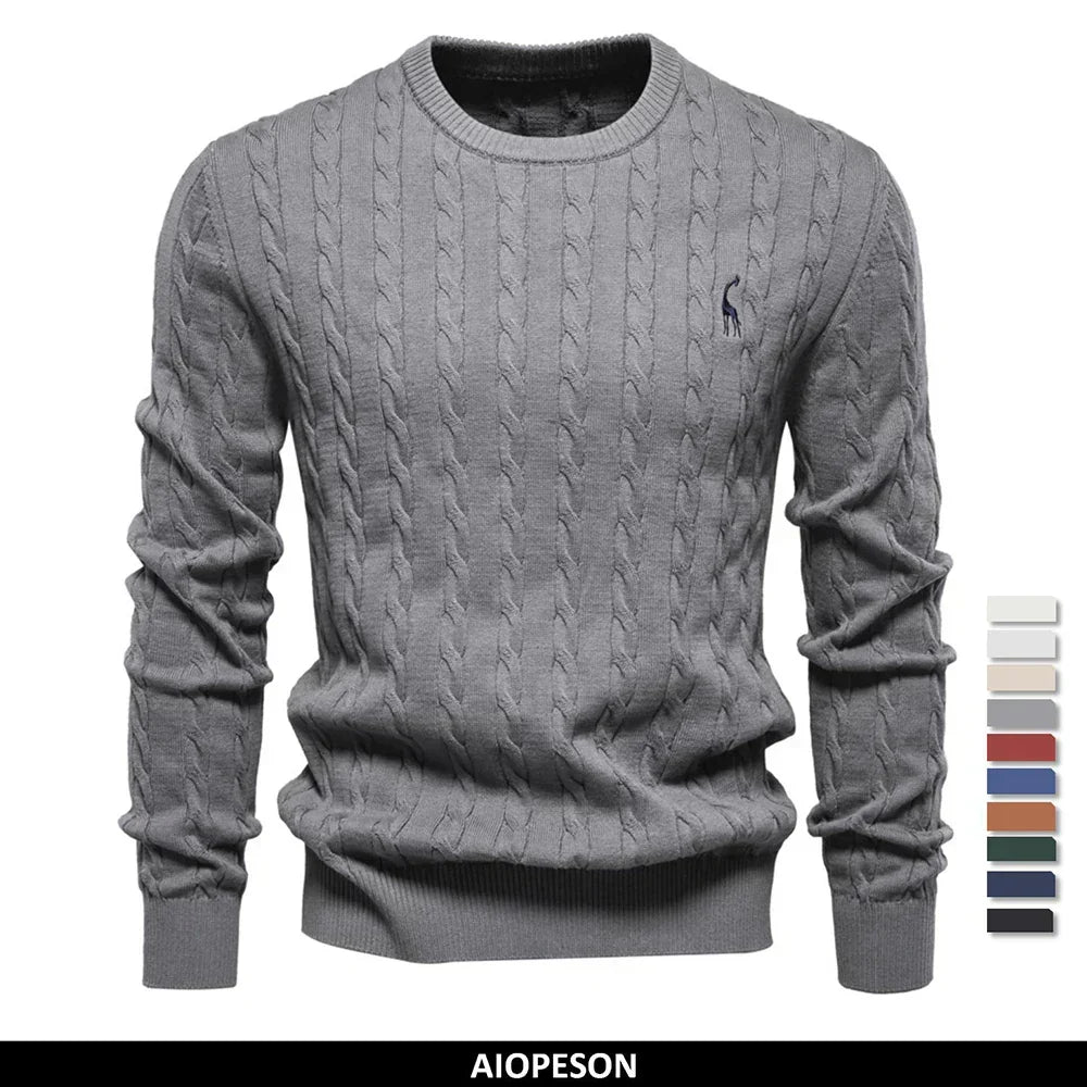 Falkner | Pull en tricot moderne pour hommes