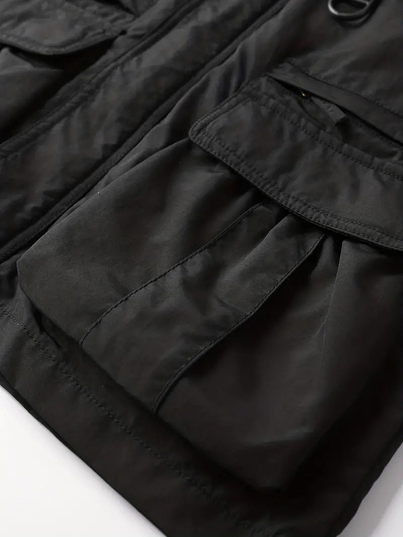 Evra | Veste coupe-vent 2-en-1 avec gants intégrés