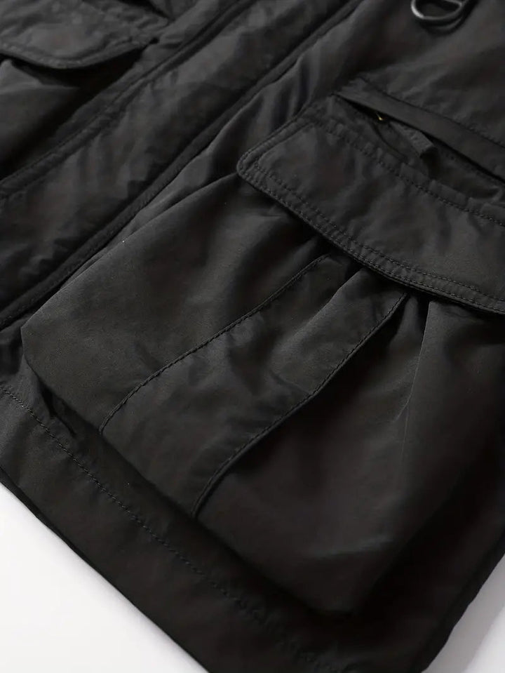 Evra | Veste coupe-vent 2-en-1 avec gants intégrés