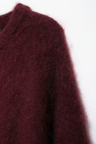 Tess | Pull Bordeaux