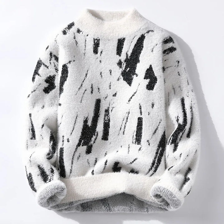 Arnold | Pull à col roulé mi-haut en cachemire au style streetwear