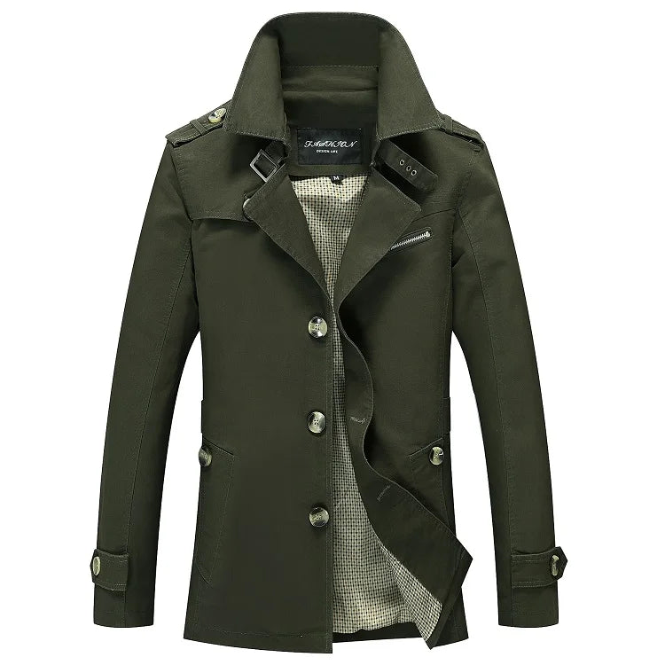 Roger | Trench-coat Casual Élégant