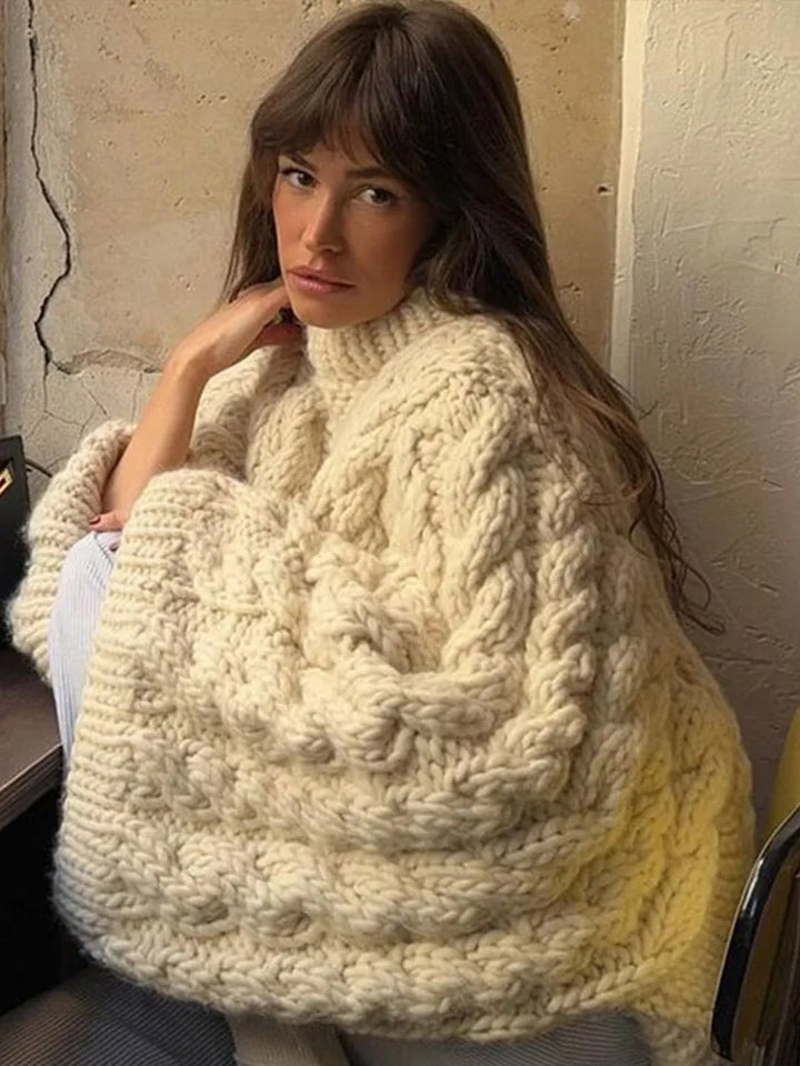 Mikaela | Pull en maille oversize