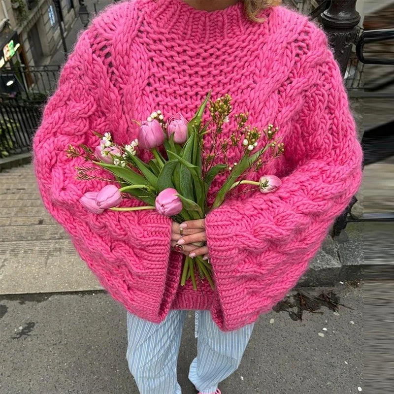 Mikaela | Pull en maille oversize