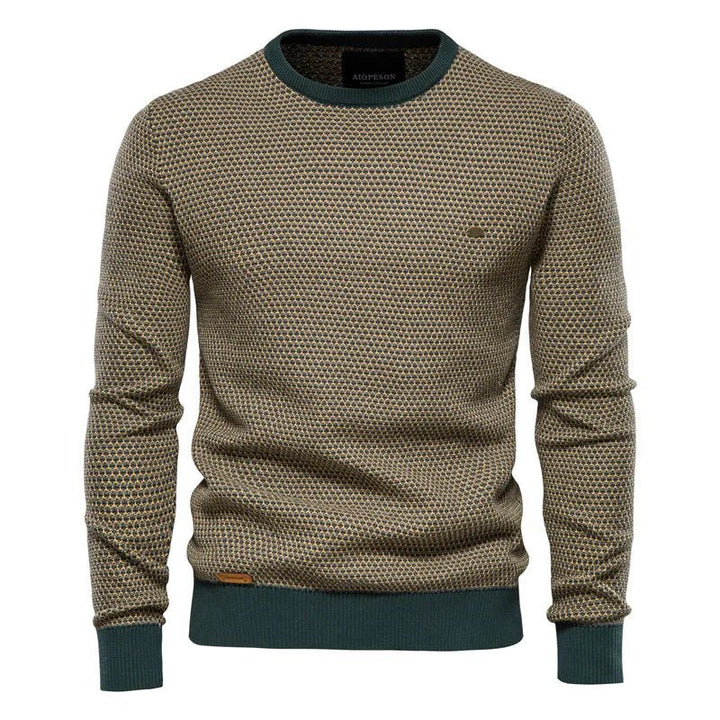 Steinmann | Pull pour hommes avec motif en losanges
