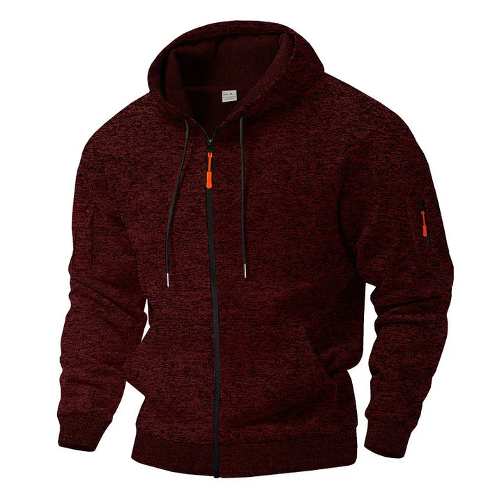 Wesley | Veste à capuche avec fermeture éclair