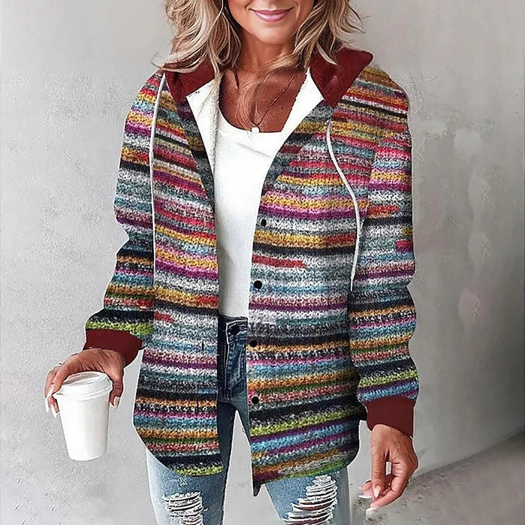 Khyra | Veste à carreaux stylée