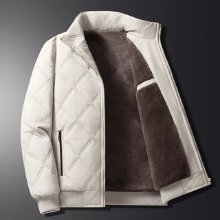 Nolan | Veste avec col montant et motif en losange