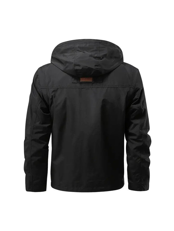 Evra | Veste coupe-vent 2-en-1 avec gants intégrés