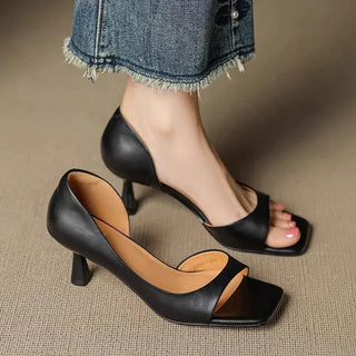 Talons Valenti en cuir
