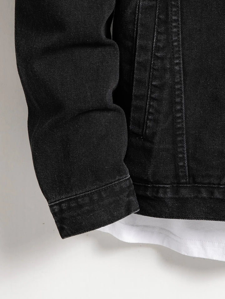 Regan | Veste en Jean à Boutons