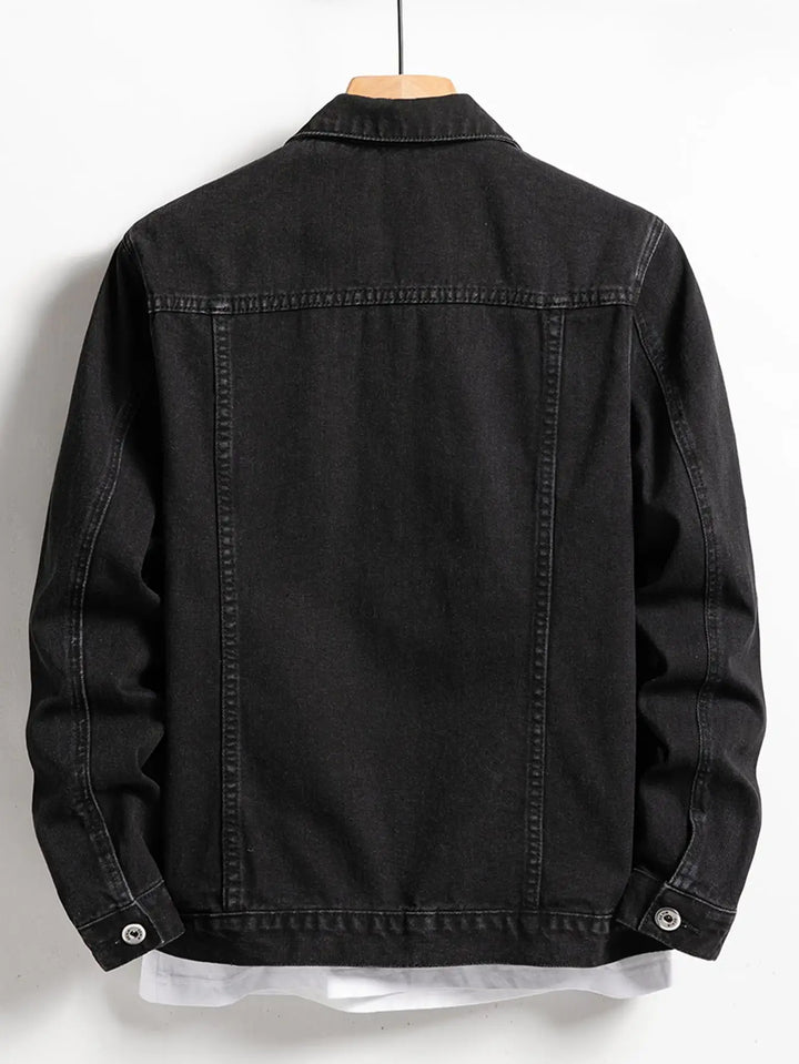 Regan | Veste en Jean à Boutons