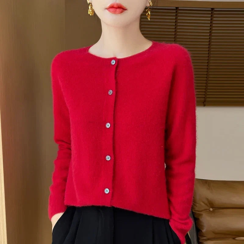 Rio | Cardigan à col rond et boutons