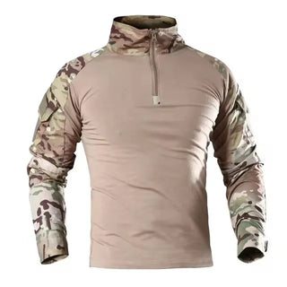 George | Pull militaire avec fermeture éclair