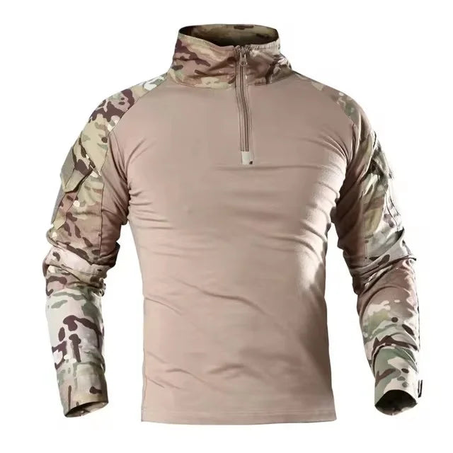 George | Pull militaire avec fermeture éclair