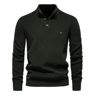 Konrad | Pull pour hommes élégant avec design à boutons