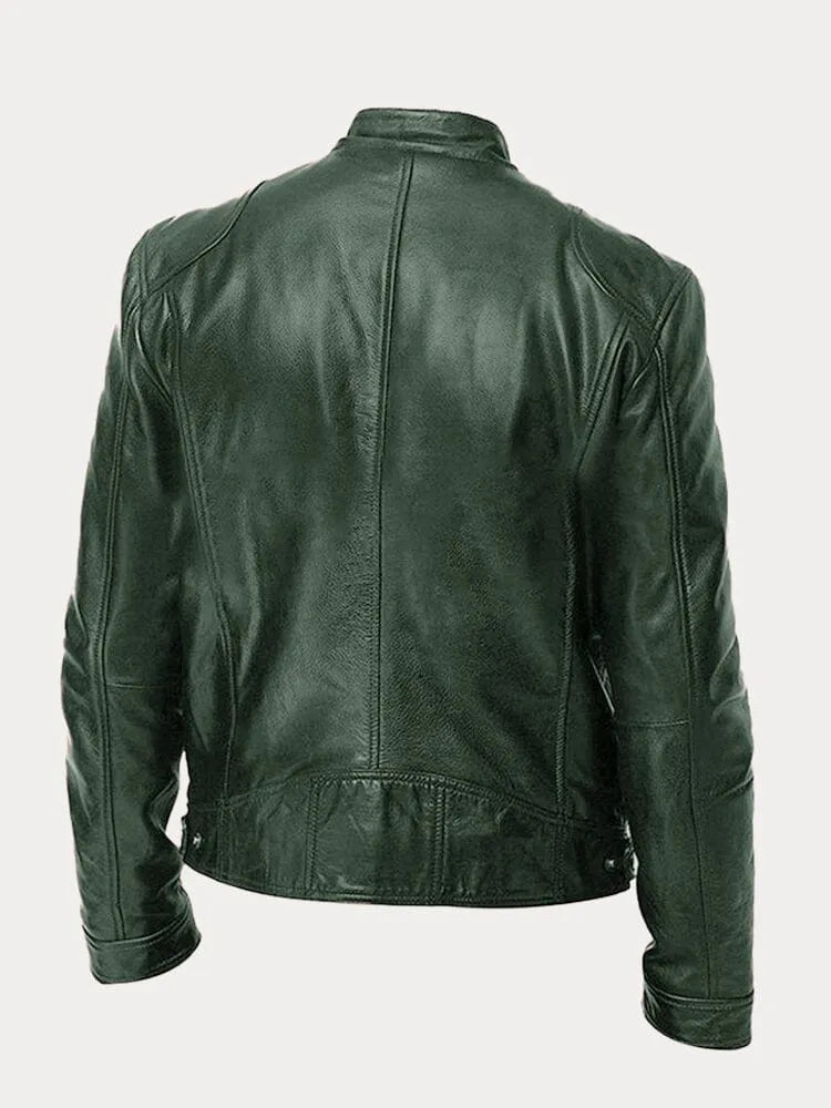 RINO | Veste en simili cuir tendance