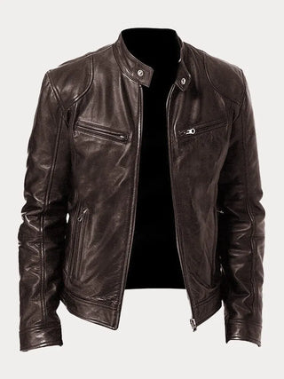 RINO | Veste en simili cuir tendance