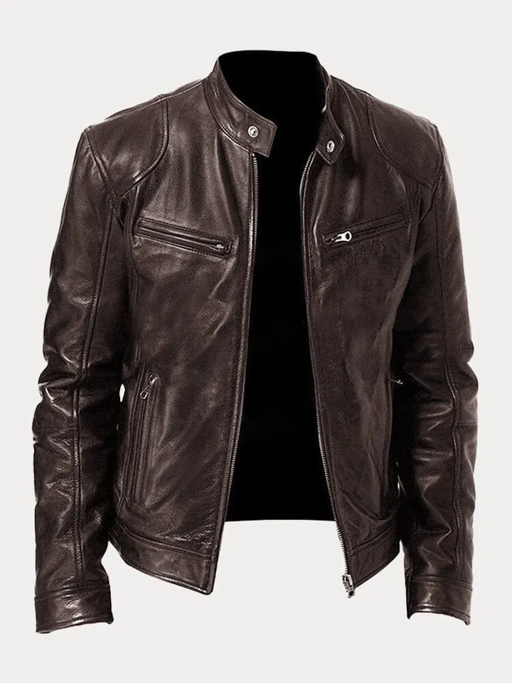 RINO | Veste en simili cuir tendance