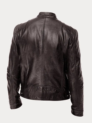 James | Veste en cuir de biker
