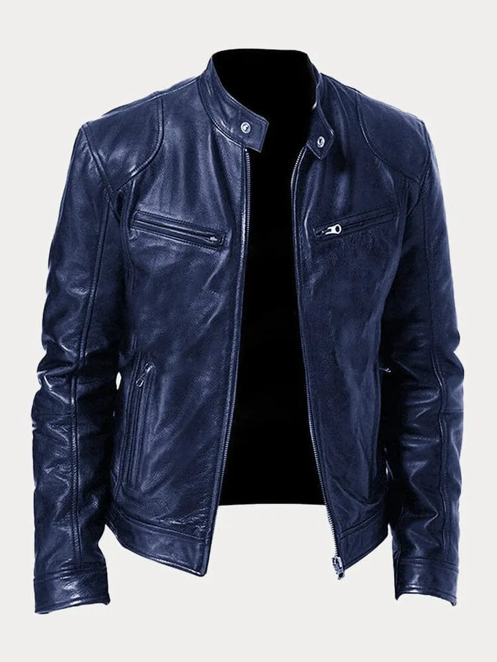 James | Veste en cuir de biker
