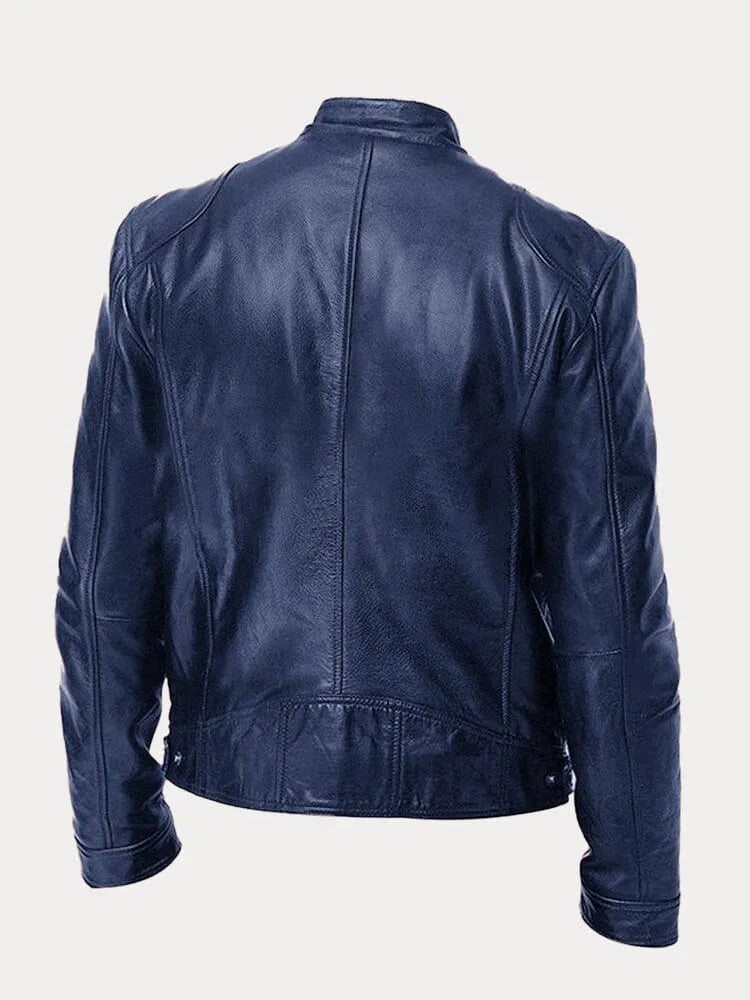 James | Veste en cuir de biker