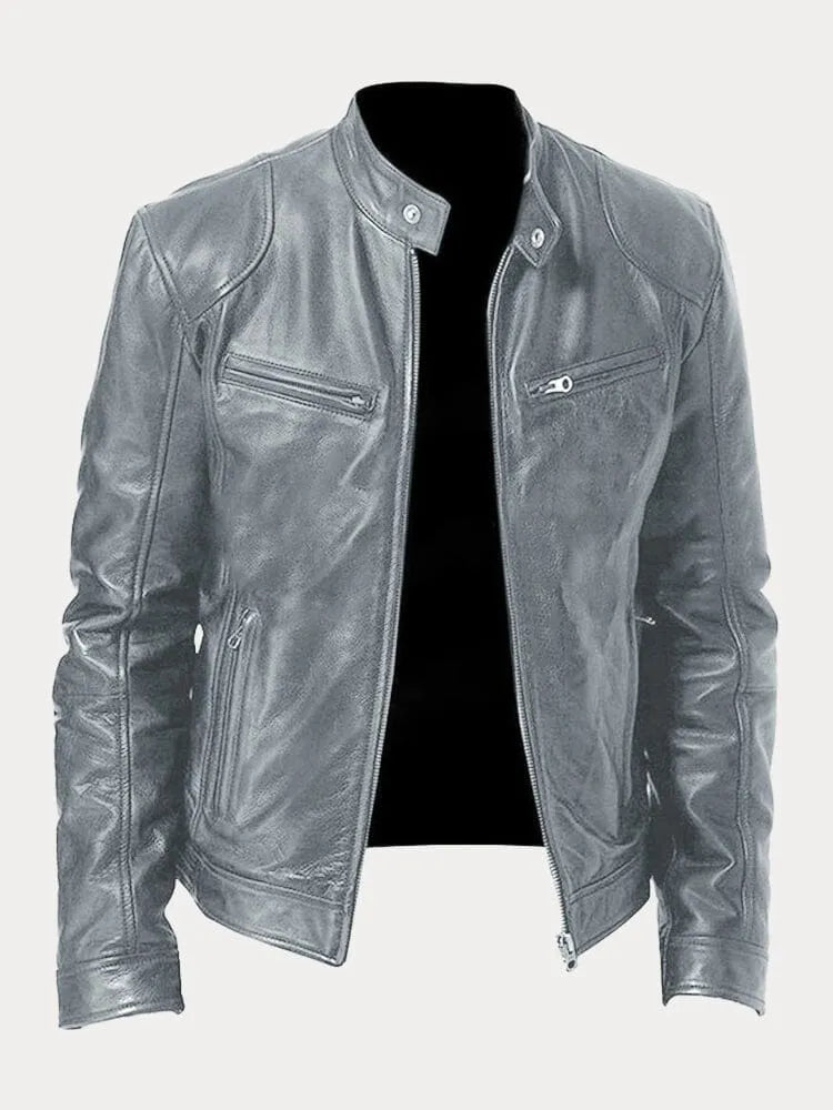 RINO | Veste en simili cuir tendance