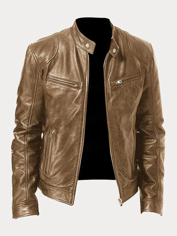 RINO | Veste en simili cuir tendance