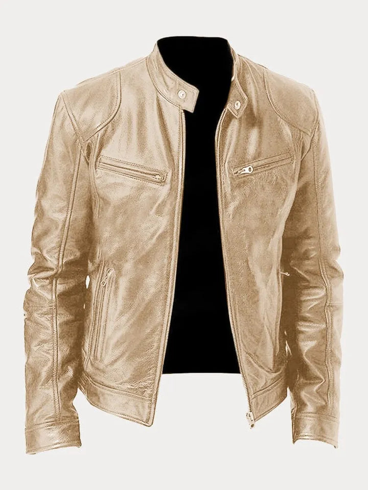 RINO | Veste en simili cuir tendance