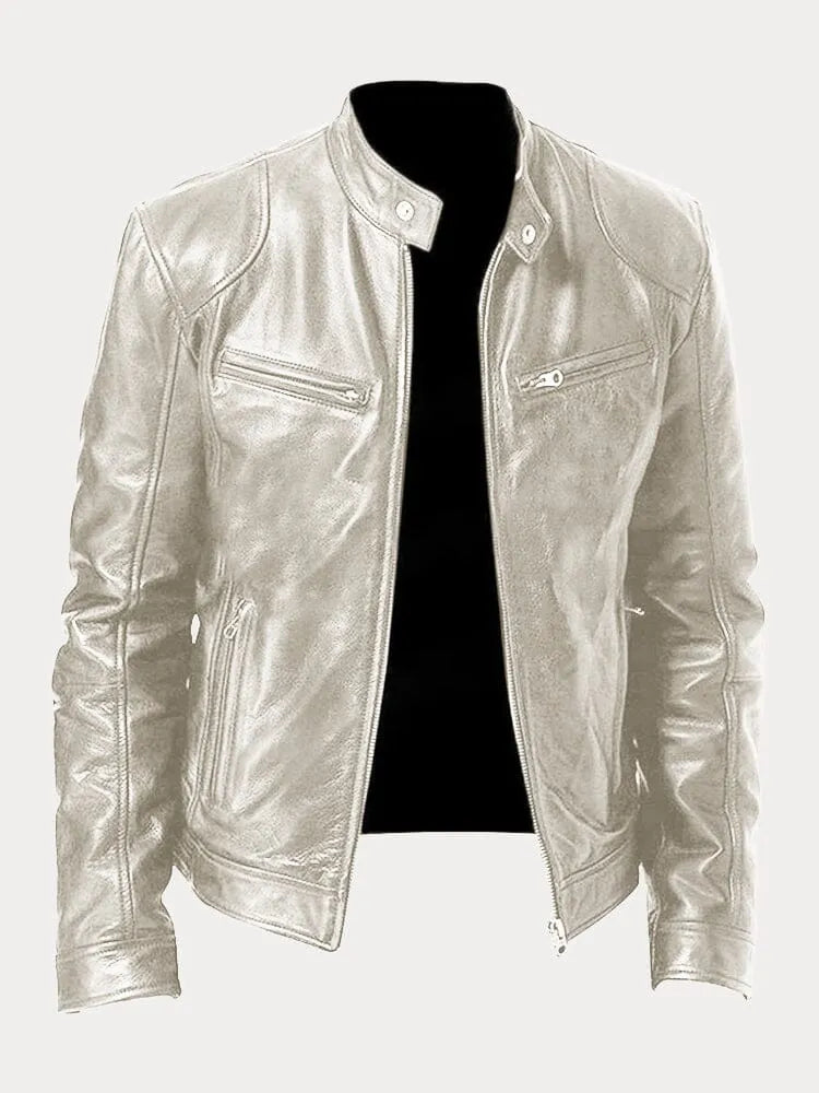 RINO | Veste en simili cuir tendance
